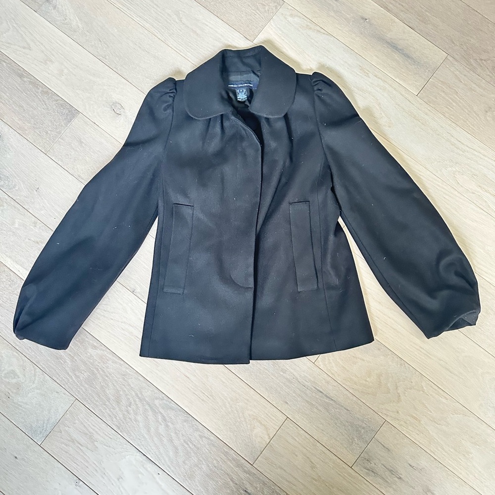 French Connection puff sleves jacket